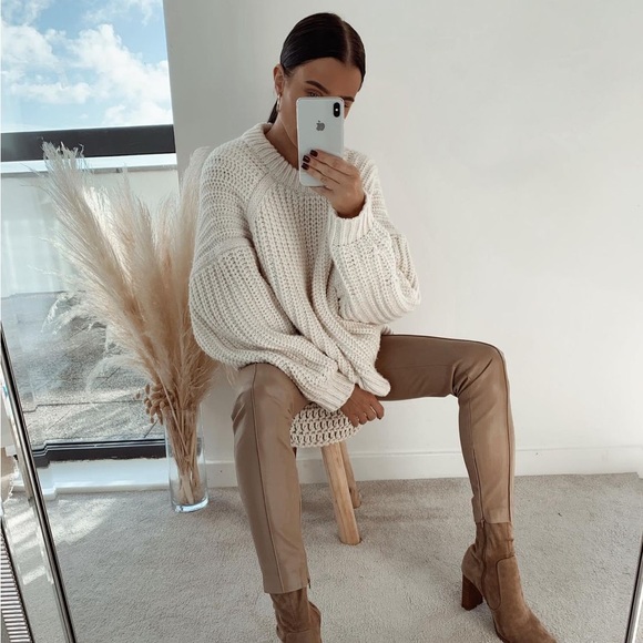 𝗡𝗪𝗧 𝗭𝗮𝗿𝗮 • Faux Leather Leggings - Picture 4 of 14